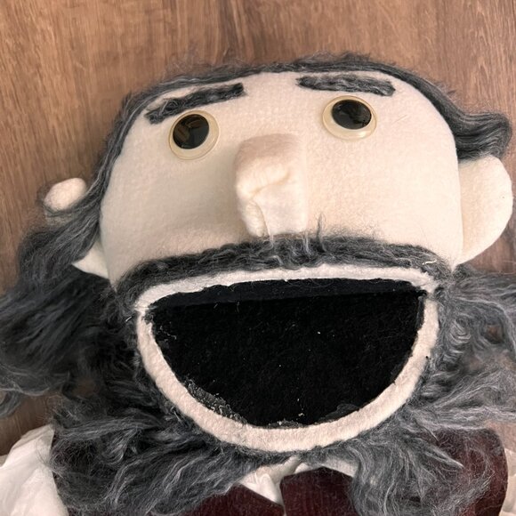 Large Handmade Custom Puppet Old Man - Picture 7 of 15